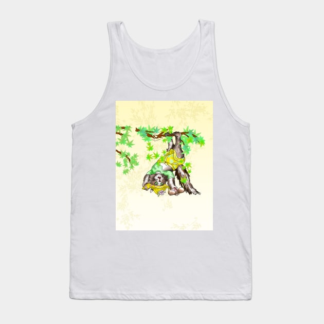 summer tabby cat Tank Top by cuisinecat